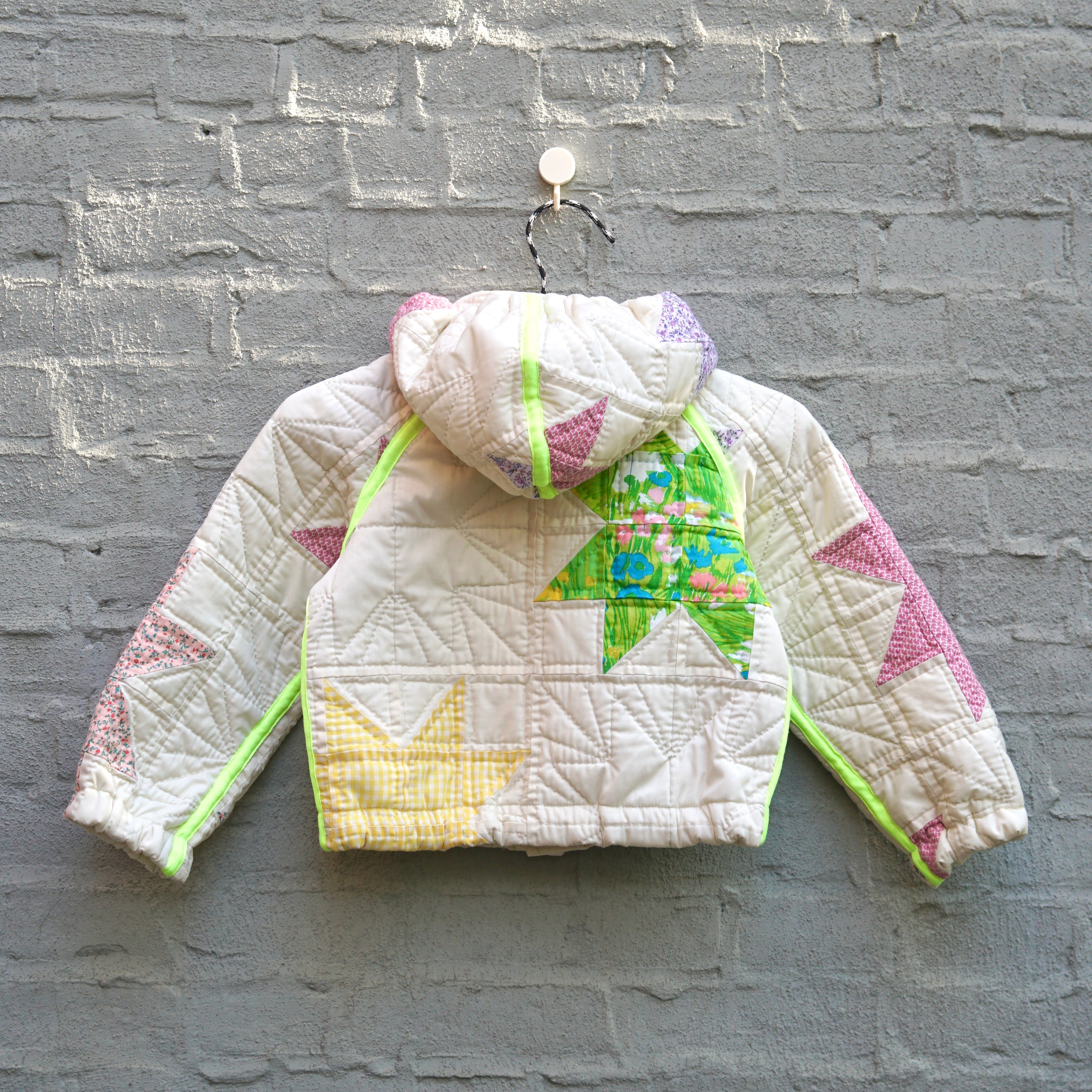 FRANKIE- Quilted Bomber Jacket 3/4 YR