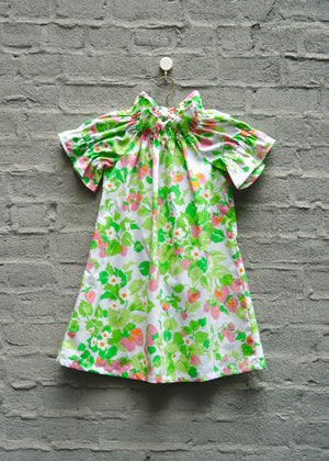 Open image in slideshow, ADALAIDE - Bedsheet Dress Kiddo 5/6 YR
