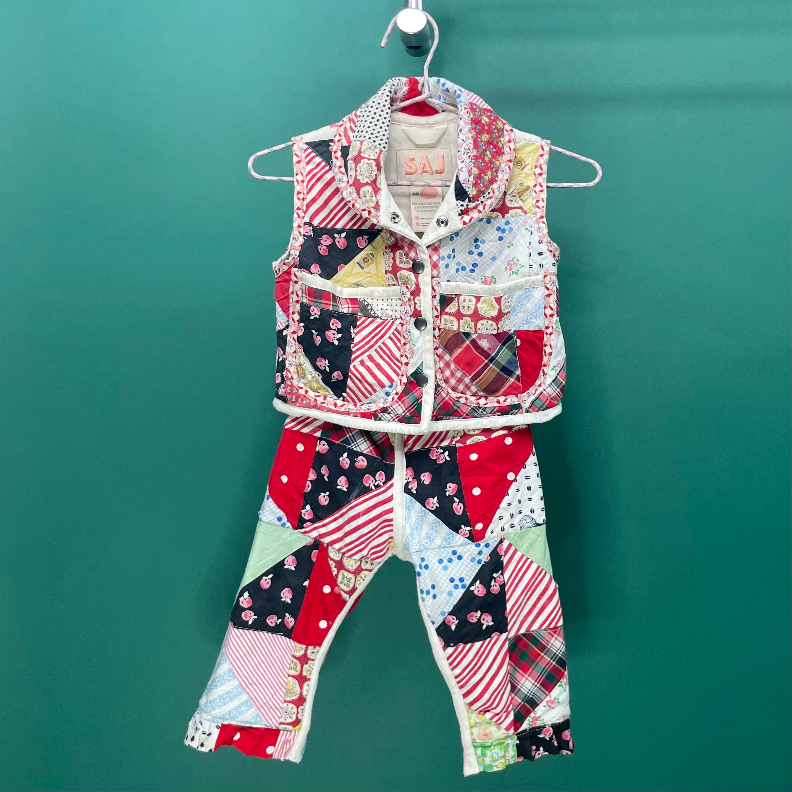 PICNIC - Quilted Vest & Trouser 3/4yr